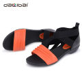 new model latest ladies women leather sandals with casual style designs